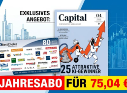 Capital: ePaper-Jahresabo für 75,04 Euro mit Gutschein über 80 Euro