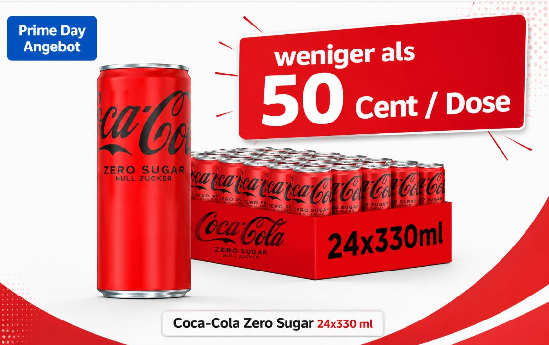 Prime Day: Cola und Kaffee im Sparabo zum Tiefstpreis