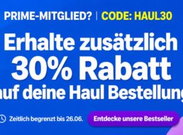 Amazon Haul: 30 Prozent „Prime Day“-Rabatt