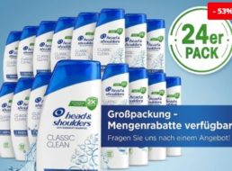 Dealclub: Head&Shoulders 37 Prozent billiger als bei dm