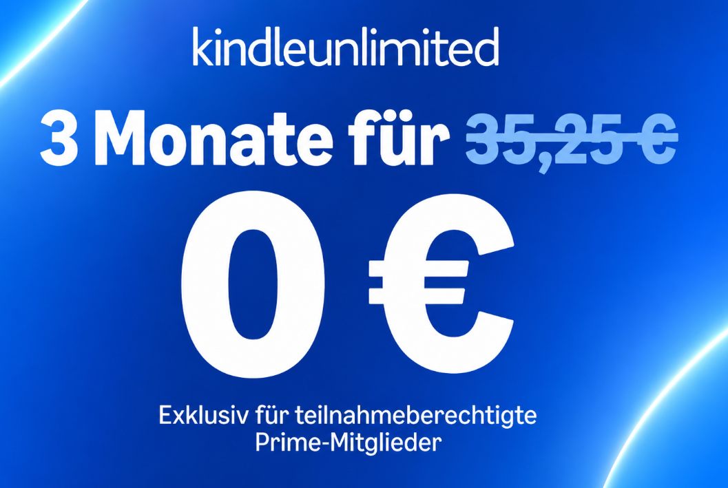 Gratis: Kindle Unlimited für drei Monate zum Nulltarif
