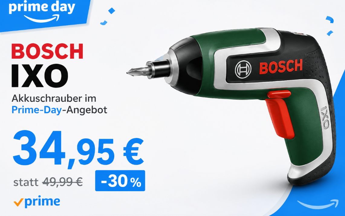 Bosch: Werkzeuge und mehr zum Prime Day mit Rabatt