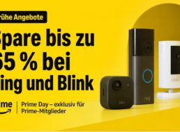 Amazon: „Ring“ und „Blink“ zum Prime Day mit Rabatt
