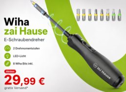 Völkner: Akku-Schraubendreher für 29,99 Euro