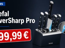 Tefal: Eversharp Pro Messerblock mit Selbstschärfung für 99,99 Euro