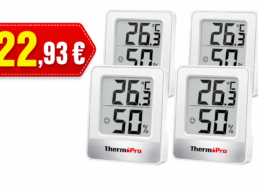 Amazon: Viererset digitale Thermometer für 22,93 Euro