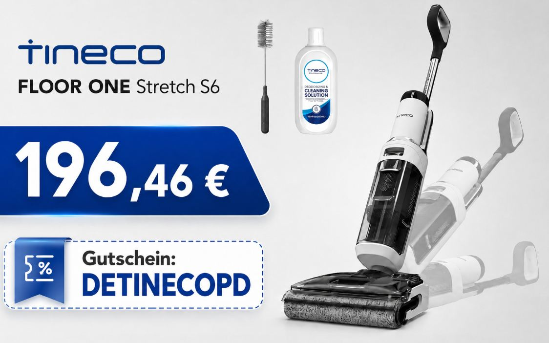 Tineco: Nass-Trockensauger zum Prime Day mit Rabatt
