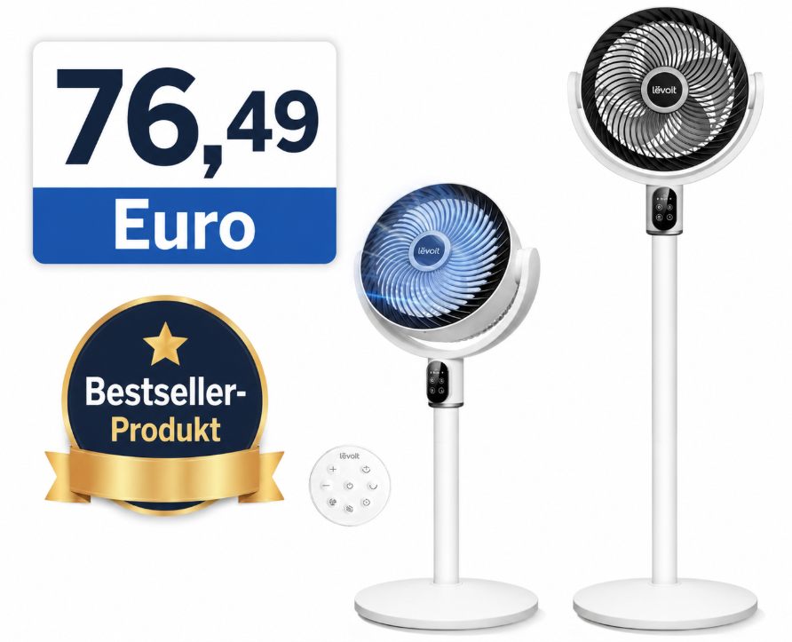Prime Day: Bestseller-Ventilator jetzt für 76,49 Euro