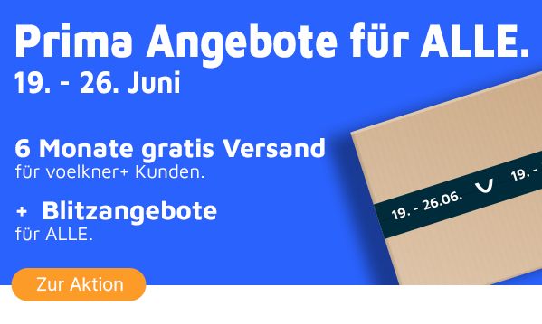 Völkner: Versandkostenflat zur Bestellung ab 99 Euro geschenkt