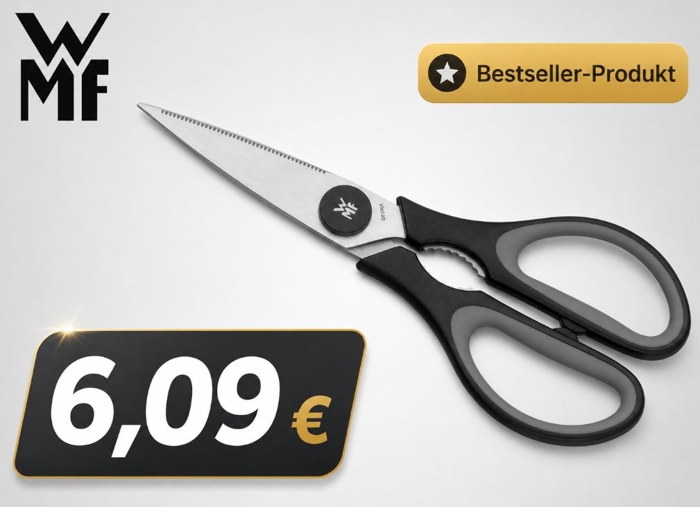 WMF: Bestseller-Küchenschere jetzt für 6,09 Euro