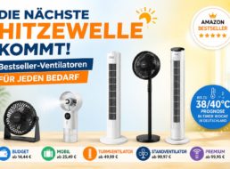 Hitzewelle: Diese Top-Ventilatoren sind jetzt im Preis reduziert