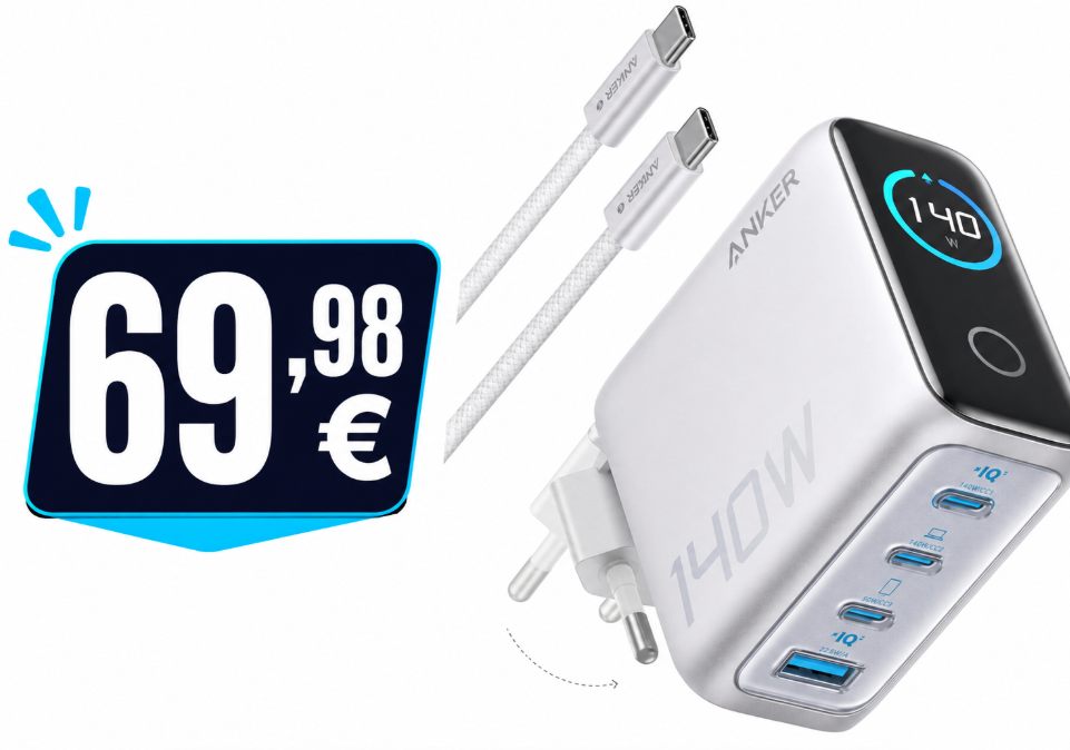 Anker: USB-Ladegerät mit 140 Watt jetzt für 69,98 Euro