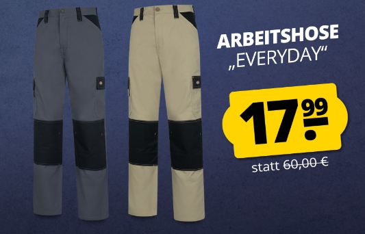 Sportspar: Dickies-Arbeitshose für 17,99 Euro