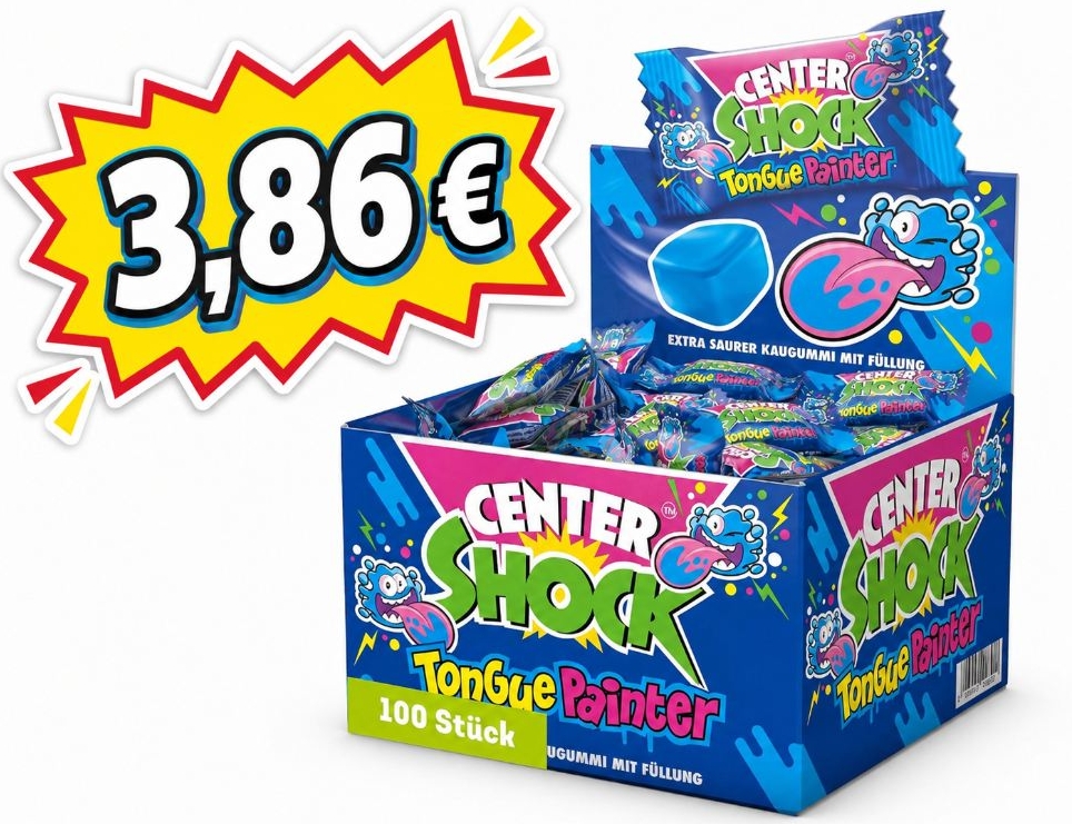 Center Shock: 100er-Pack Zungenmaler Pillow jetzt für 3,84 Euro