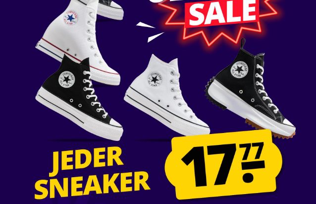Sportspar: Converse-Sneaker für 17,77 Euro