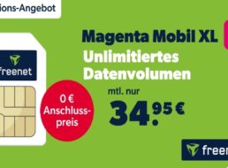 Knaller: Unlimited Daten im Telekom-Netz mit EU-Flat für 34,95 Euro