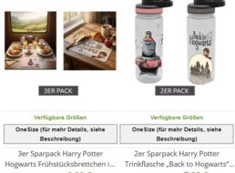 Outlet46: Dreierpack Frühstückbrettchen „Harry Potter“ für 9,99 Euro