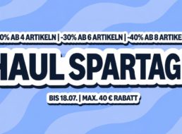 Amazon Haul: 20 – 40 Prozent Rabatt bis Samstag Abend