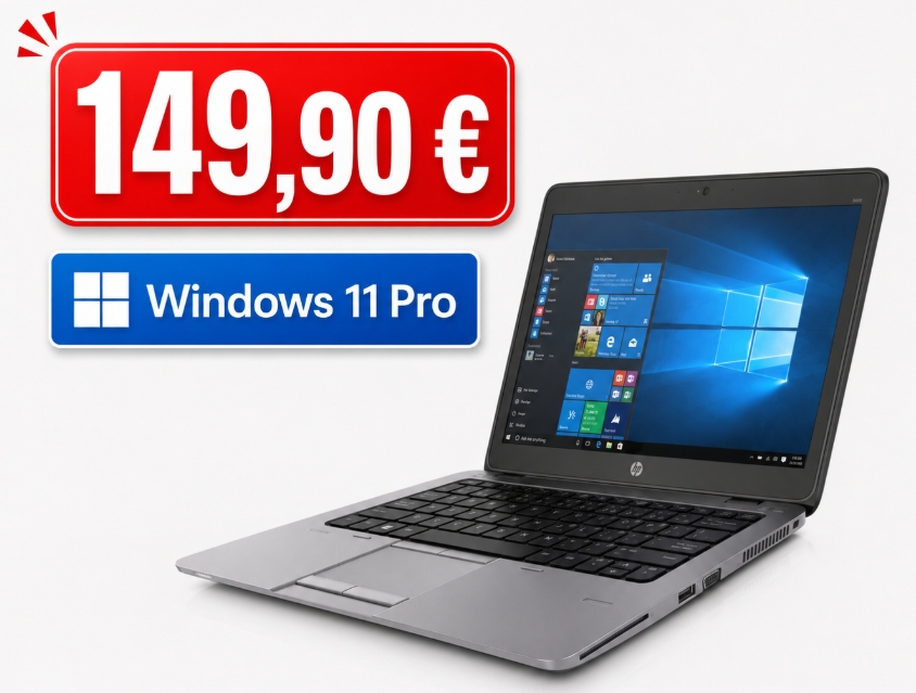 Ebay: HP EliteBook 820 G3 refurb ab 149,90 Euro