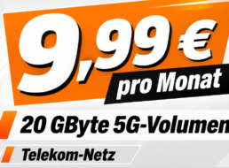 Klarmobil: D-Netz-Flat mit 20 GByte 5G-Volumen für 9,99 Euro