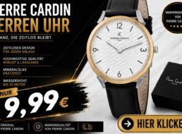 Pierre Cardin: Armbanduhr für 9,99 Euro bei Outlet46