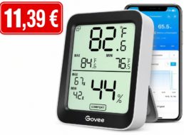 Amazon: Govee Thermo-Hygrometer für 11,39 Euro