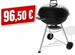 Amazon: Bestseller-Grill von Weber jetzt erstmals unter 100 Euro