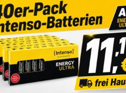 Ebay: 40er-Pack AA-Batterien für 11,11 Euro frei Haus
