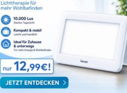 Tageslichtlampe: Beurer TL 20 für 12,99 Euro