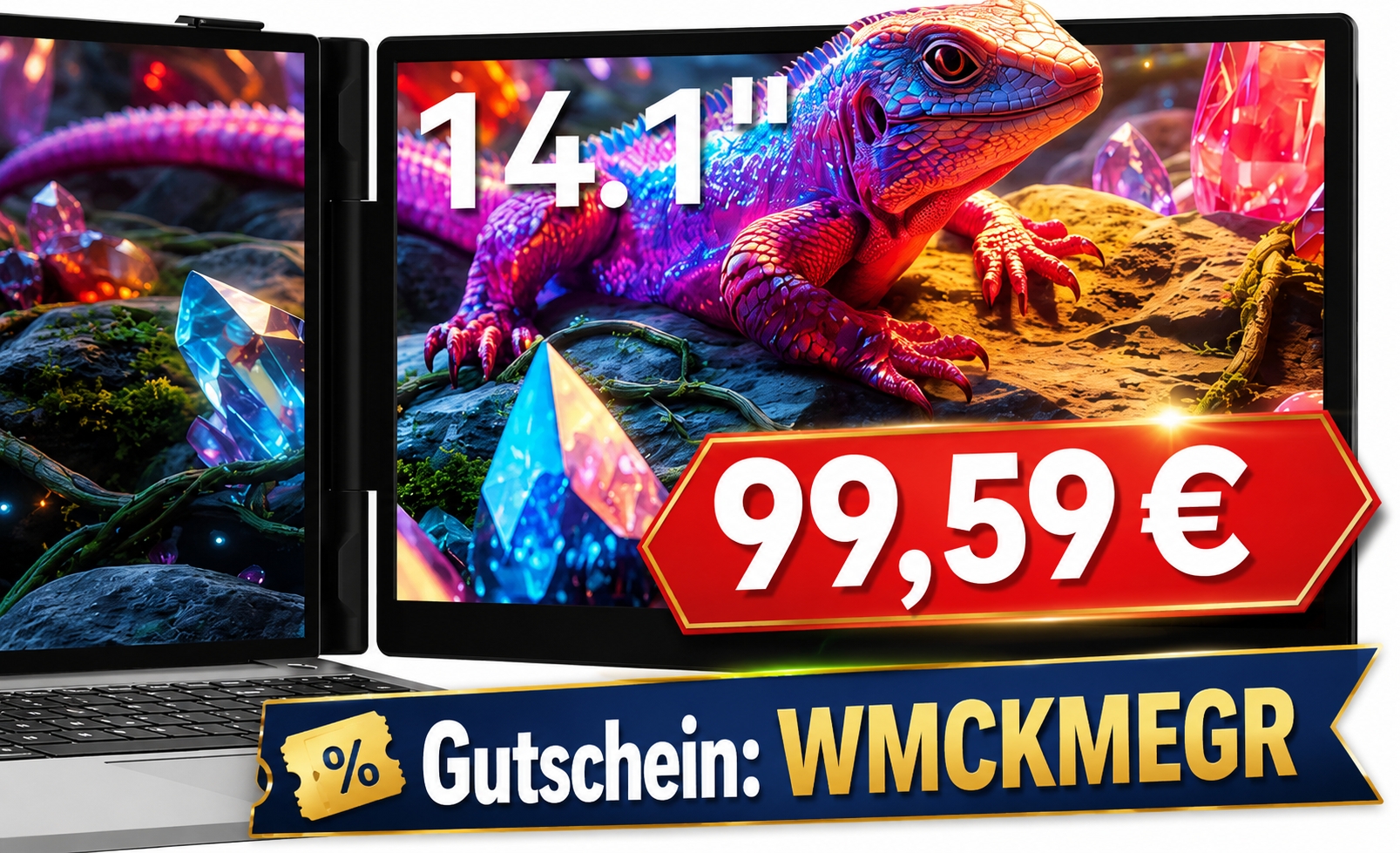 Exklusiv: Notebook-Zweitmonitor von Blackview für 99,59 Euro