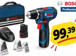 Bosch Professional: Akku-Bohrschrauber GSR 12V-15 für 99,39 Euro
