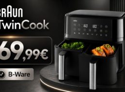 B-Ware: Braun-Heißluftfritteuse für 69,99 Euro frei Haus