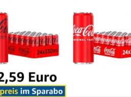 Coke Zero: 24er-Pack für schlanke 12,59 Euro bei Amazon