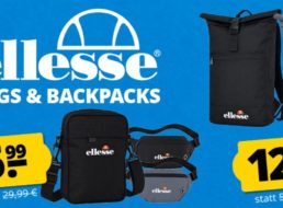 Ellesse: Sale bei Sportspar mit Taschen ab 5,99 Euro