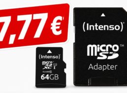 Ebay: microSDXC-Speicherkarte für 7,77 Euro