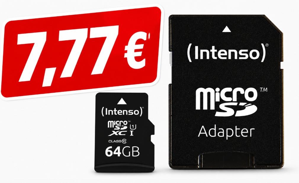 Ebay: microSDXC-Speicherkarte für 7,77 Euro