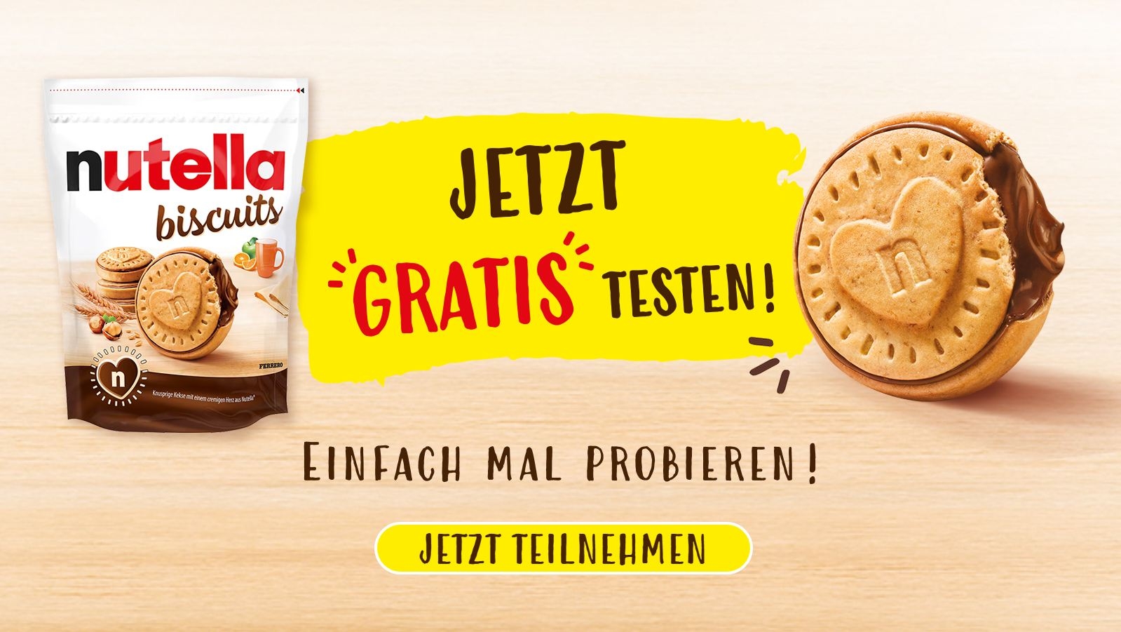 "Nutella Biscuits": Dank Cashback jetzt zum Nulltarif
