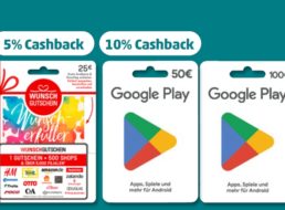 Penny: 5 – 10 Prozent Cashback auf Apple, Wunschgutschein und mehr