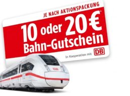 Bahn: Gutschein über 10 – 20 Euro via Merci, Toffifee und Knoppers