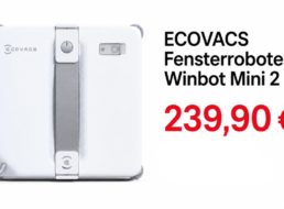 Dealclub: Fensterroboter „Ecovacs Winbot Mini 2“ für 239,90 Euro