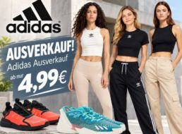 Adidas: Sale bei Outlet46 mit Schnäppchen ab 4,99 Euro