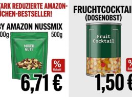 Prime: Lebensmittel-Eigenmarken bei Amazon unter Discounterpreis