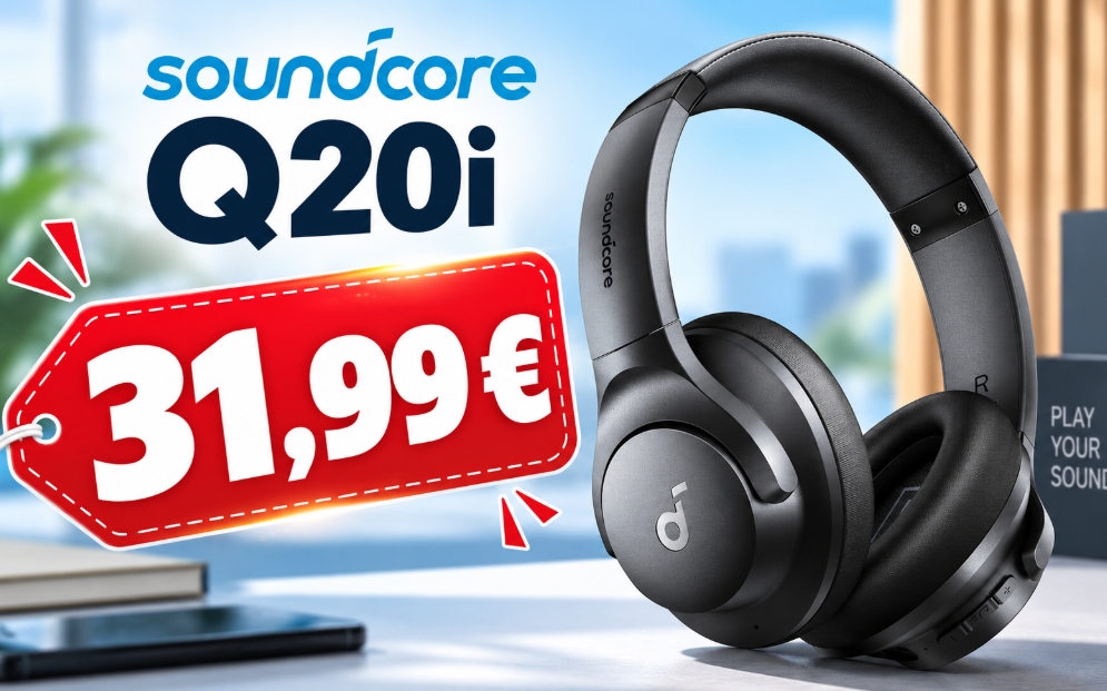 Amazon: Bluetooth-Kopfhörer Soundcore Q20i für 31,99 Euro