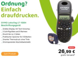 Völkner: Beschriftungsgerät zum Bestpreis von 26,99 Euro frei Haus