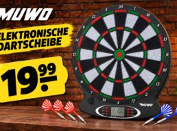 Sportspar: Muwo-Dartscheibe mit 159 Spielvariationen für 19,99 Euro