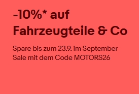 Ebay: 10 Prozent Rabatt auf Winterreifen & Co.