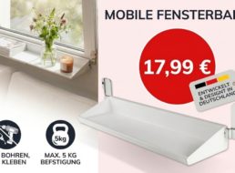 Lidl: Frischluft-Fensterbrett zum Bestpreis von 17,99 Euro