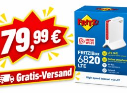 Ebay: „Fritzbox 6820 LTE“ für 79,99 Euro frei Haus