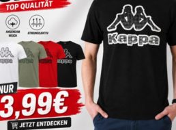 Kappa: Shirts für 3,99 Euro bei Outlet46