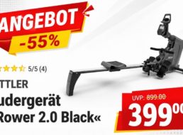 Lidl: Kettler Rower 2.0 Rudergerät zum Bestpreis von 399 Euro